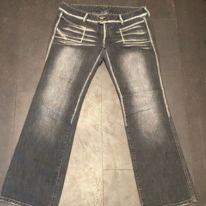 Diesel Women's Hush Jeans Black Never Worn